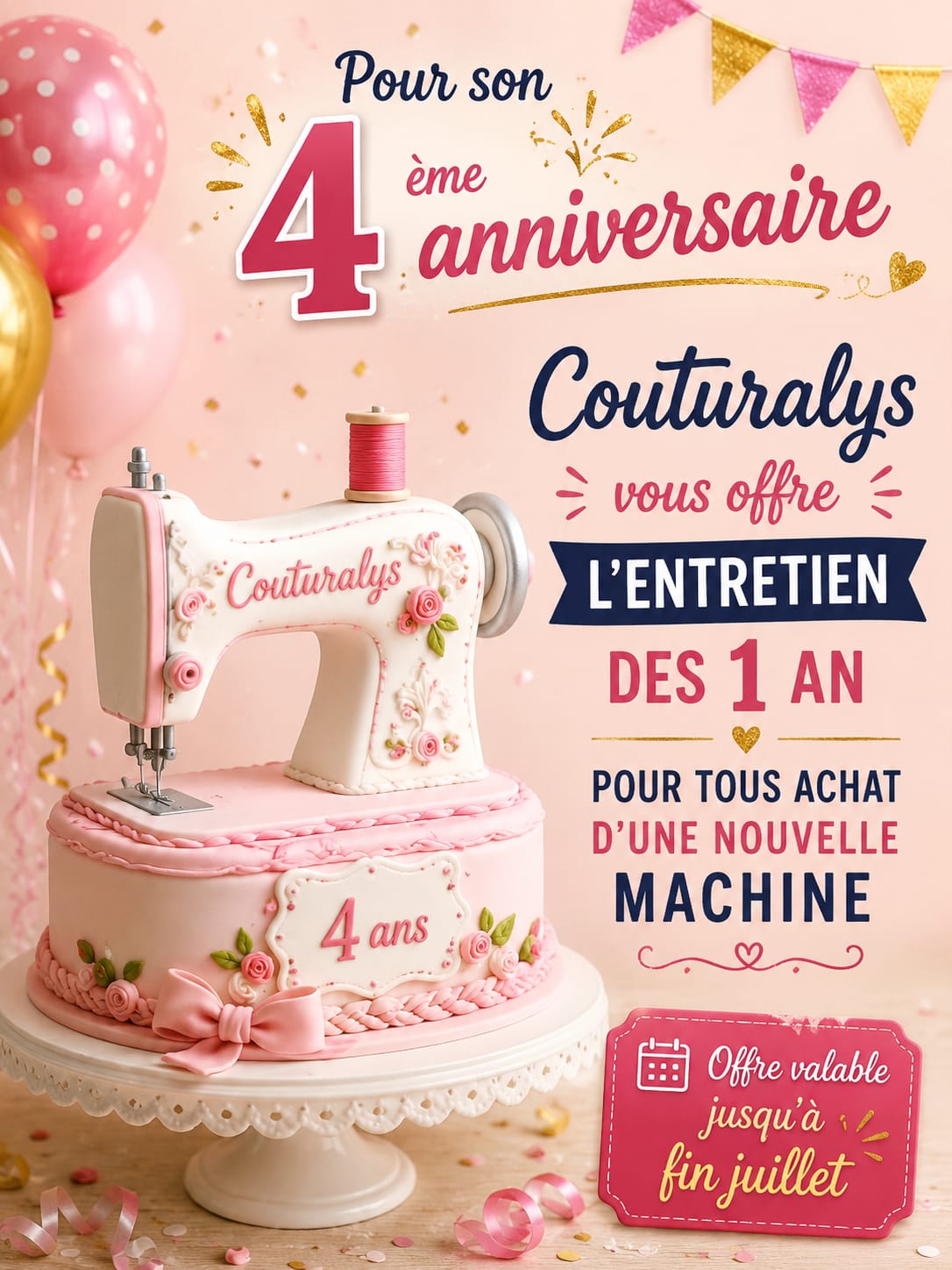 Promotion 4e anniversaire